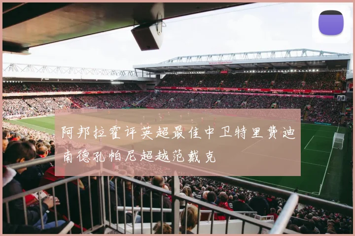 阿邦拉霍评英超最佳中卫特里费迪南德孔帕尼超越范戴克